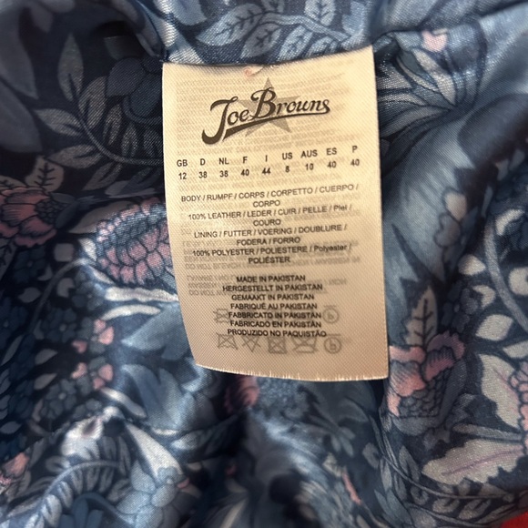 Joe Browns pink leather motorcycle jacket - Picture 13 of 13